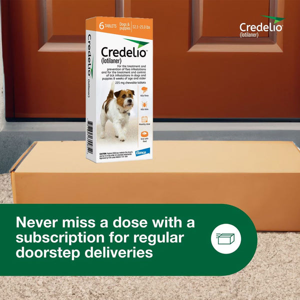 Credelio for Dogs 12.1-25 lbs autoship