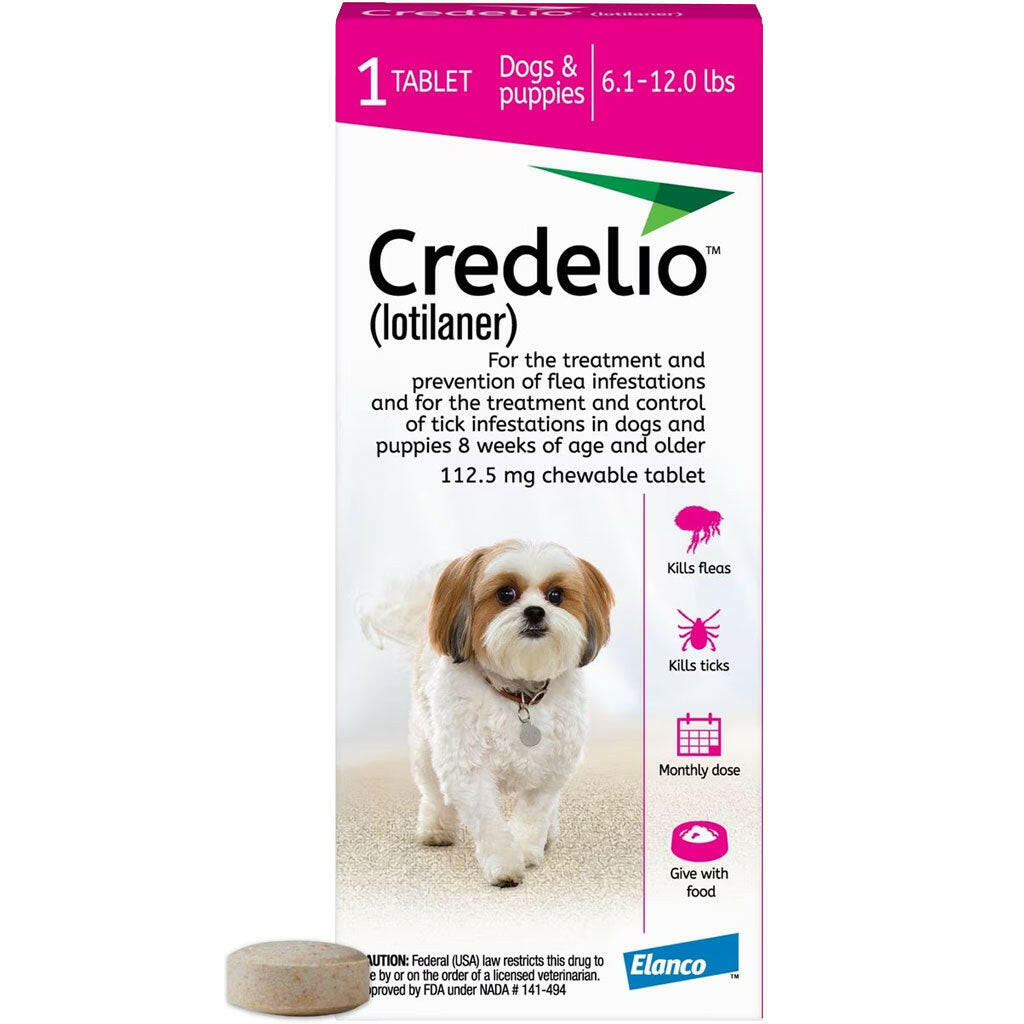 Credelio for Dogs 6.1-12 lbs