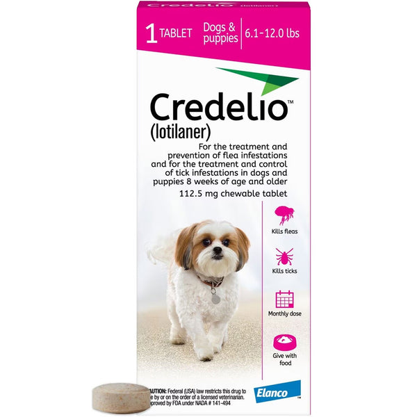 Credelio for Dogs 6.1-12 lbs