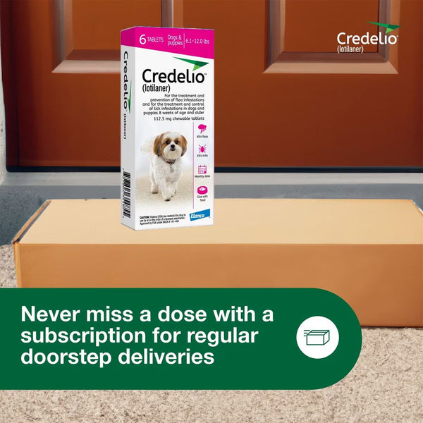Credelio for Dogs 6.1-12 lbs autoship