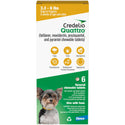 Credelio Quattro Flavored Chewable Tablets for Dogs & Puppies 3.3 to 6 lbs, 6 tablets