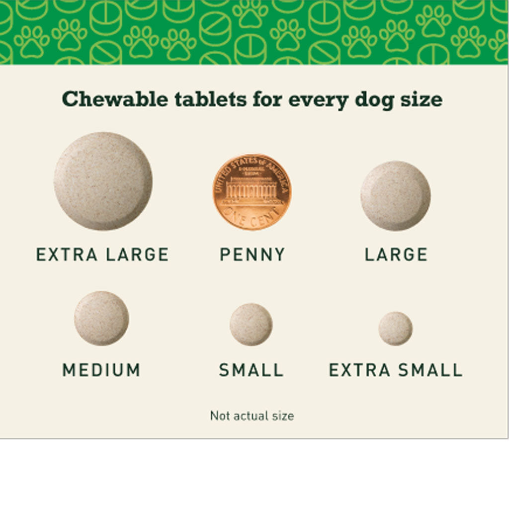 Credelio Quattro Flavored Chewable Tablets for Dogs & Puppies 3.3 to 6 lbs