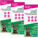 Credelio Quattro Flavored Chewable Tablets for Dogs, 6.1 to 12 Pounds, 3 tablets