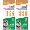 Credelio Quattro Flavored Chewable Tablets for Dogs, 12.1 to 25 lbs, 12 tablets