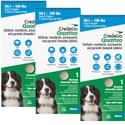 Credelio Quattro Flavored Chewable Tablets for Dogs 50.1 to 100 lbs, 3 tablets