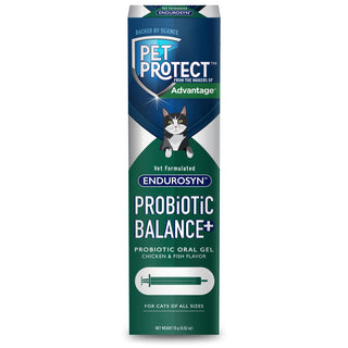 Pet Protect Probiotic Balance Plus Oral Gel Endurosyn for Cats, Chicken & Fish Flavor, 15g