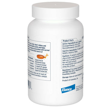 Pet Protect Omega-3 Snip Tips for Small Dog & Cat backside