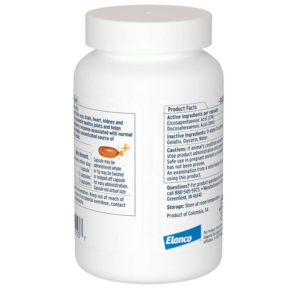 Pet Protect Omega-3 Snip Tips for Small Dog & Cat backside