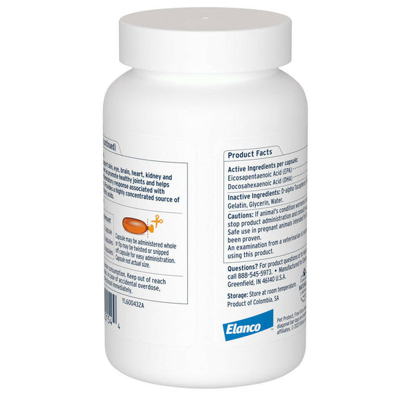 Pet Protect Omega-3 Snip Tips for Medium & Large Dogs backside