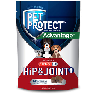 Pet Protect Hip & Joint Synovi G4 for Dogs, Chicken Flavor