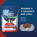 Pet Protect Hip & Joint Synovi G4 for Dogs 3 diff sizes