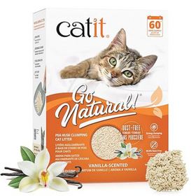 Catit Go Natural! Pea Husk Clumping Cat Litter