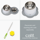 Catit Fresh & Clear Stainless Steel Cat Water Fountain (64 fl. oz.)-8