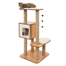 Vesper Walnut Cat Furniture with Very High Base-2