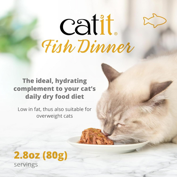 Catit Fish Dinner with Tuna & Carrot