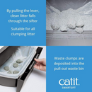 Catit Smartsift Easy Scoop Automatic Sifting Cat Litter Box-3