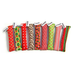 PetCandy Holiday Stix Catnip-Filled Candy-Shaped Plush Cat Toy, 1 piece