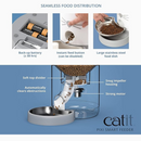 Catit PIXI Smart Feeder, App-Controlled Automatic Cat Feeder-5