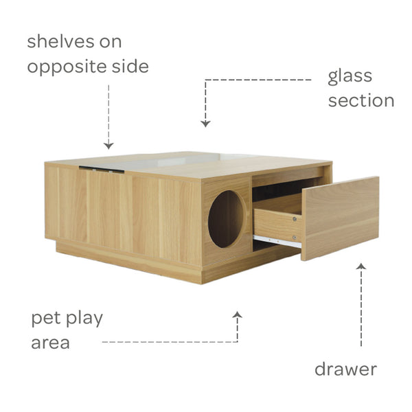 4 Cats & Dogs Coco Coffee Table