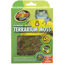 Zoo Med Terrarium Moss packaging with frog illustration on a white background
