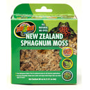 Zoo Med New Zealand Sphagnum Moss packaging with green and brown colors on a white background