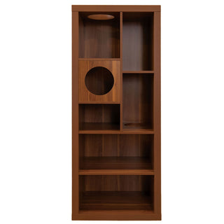 4 Cats & Dogs Clifford Jr. Pet Shelf, Walnut