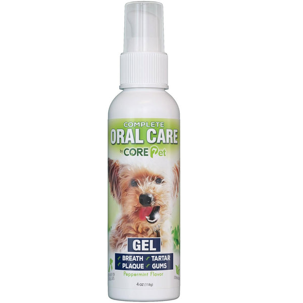 Core Pet Complete Oral Care Gel for Dogs & Cats - Peppermint, 4-oz