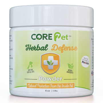 Core Pet Herbal Defense Powder for Dogs & Cats, 4-oz, 2-pack