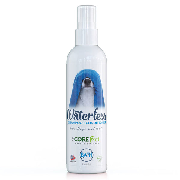 Core Pet Waterless Shampoo for Dogs & Cats - 8-oz