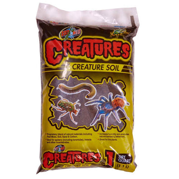 Zoo Med Creatures Creature Soil Black, 1-qt