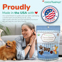 Cocotherapy Coco-Charms Training Treats Blueverry Cobbler for Dogs & Puppies