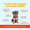 Cocotherapy Coco-Charms Training Treats Pumpkin Pie for Dogs & Puppies