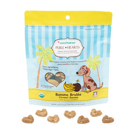 Pure Hearts Coconut Cookies Organic Treats for Dogs, 5-oz