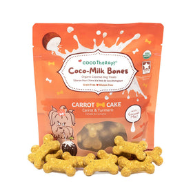 Coco-Milk Bones Biscuit Organic Coconut Treat for Dogs, 6-oz