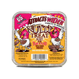C&S Suet Treat for Wild Birds 12 pack - Nutty (11.75 oz) - Bird Treats 2