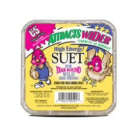 C&S High Energy Suet Treat for Wild Birds (11.75 oz) - 12 Pack - Bird Treats 1