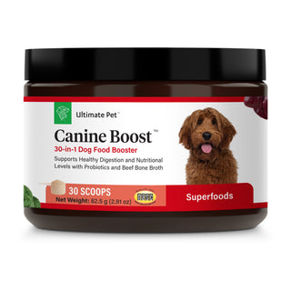 Ultimate Pet Nutrition Canine Boost The Ultimate 33-in-1 Dog Food Booster (3.17 oz powder)