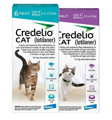 Credelio Chewable Tablets for Cats