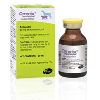 Cerenia (Maropitant Citrate) Injectable Solution 20 mL