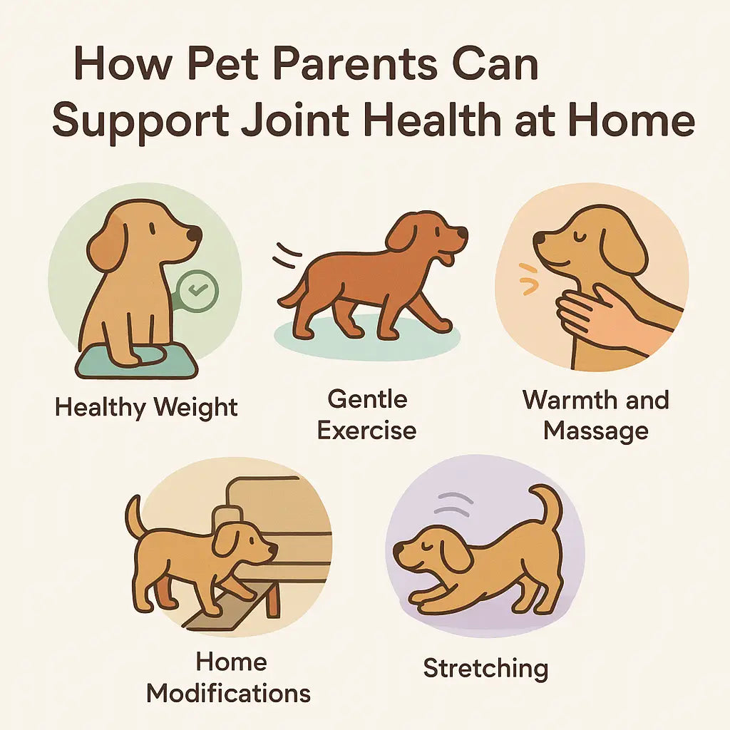 How Pet Parents Can Support Joint Health at Home