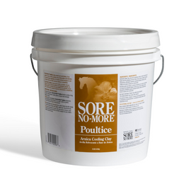 Cooling Clay Poultice Sore No More for Equine Recovery Care - Bentonite clay