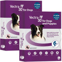 Vectra 3D Flea and Tick Spot Treatment for Dogs & Puppies, 21-55 lbs 12 doses