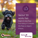 Vectra 3D Flea and Tick Spot Treatment for Dogs & Puppies