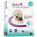 Vectra Flea and Tick Spot Treatment for Small Dogs & Puppies, 11-20 lbs 6 doses