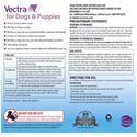 Vectra Flea and Tick Spot Treatment for Medium Dogs & Puppies, 21-55 lbs backside