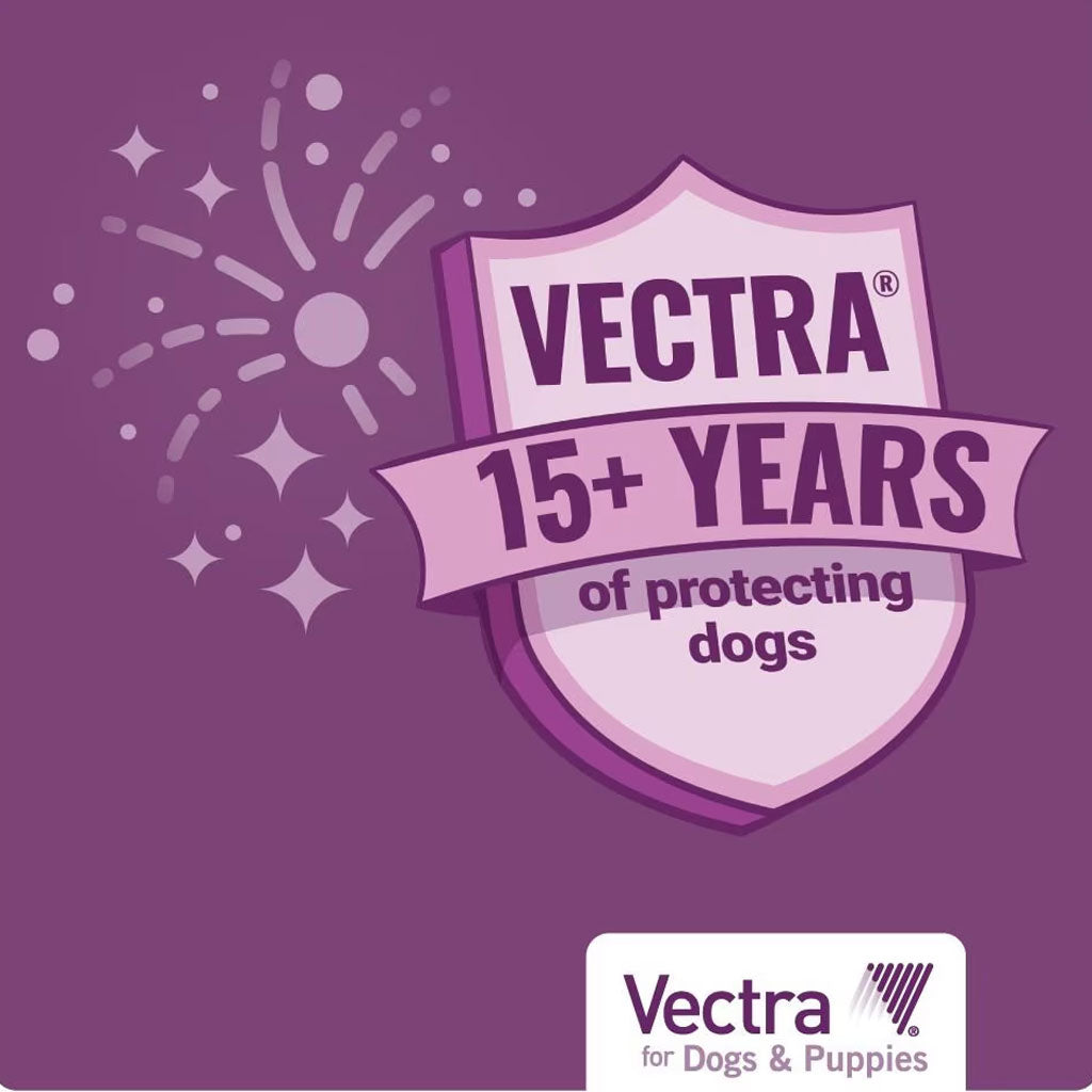 Vectra Flea and Tick Spot Treatment for X-Small Dogs & Puppies, 2.5-10 lbs