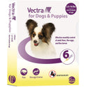 Vectra Flea and Tick Spot Treatment for X-Small Dogs & Puppies, 2.5-10 lbs 6 doses