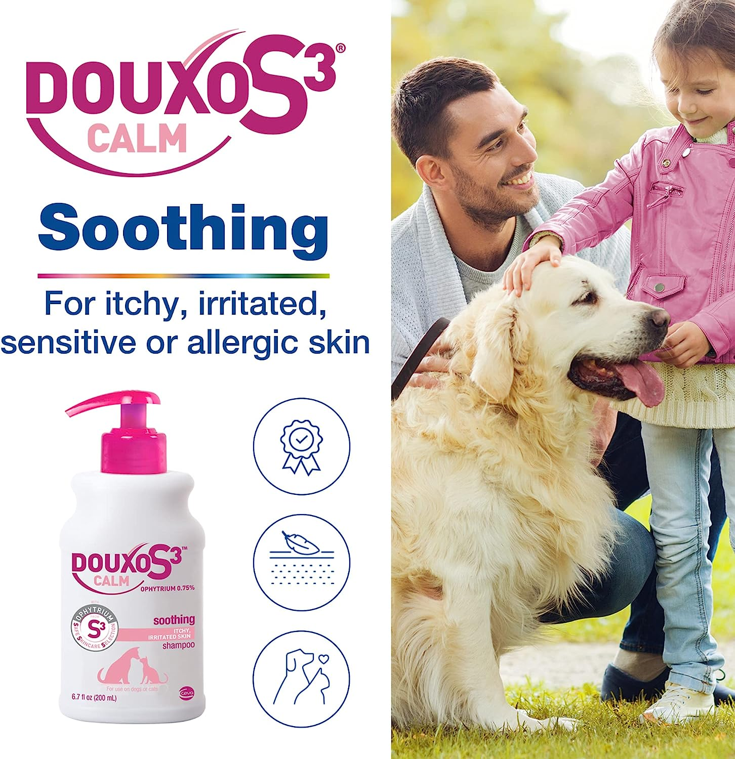 Douxo S3 Calm Soothing Shampoo for Itchy & Irritated Skin - 0