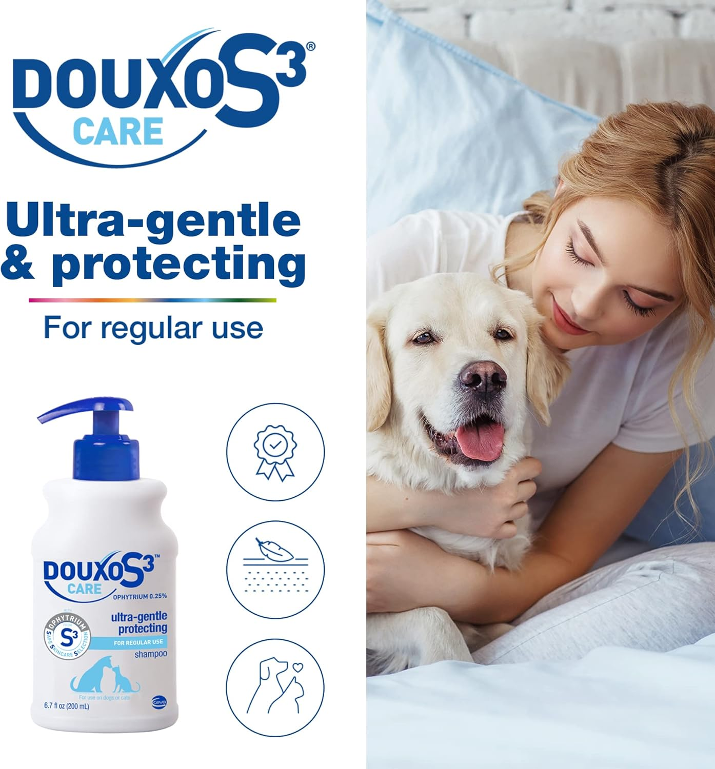 Douxo S3 CARE Ultra-Gentle Protecting Shampoo - 0