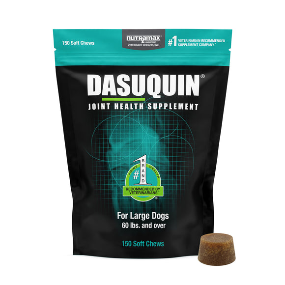 Nutramax Dasuquin Joint Health Supplement for Large Dogs - With Glucosamine, Chondroitin, ASU, Boswellia Serrata Extract, and Green Tea Extract, Soft Chews